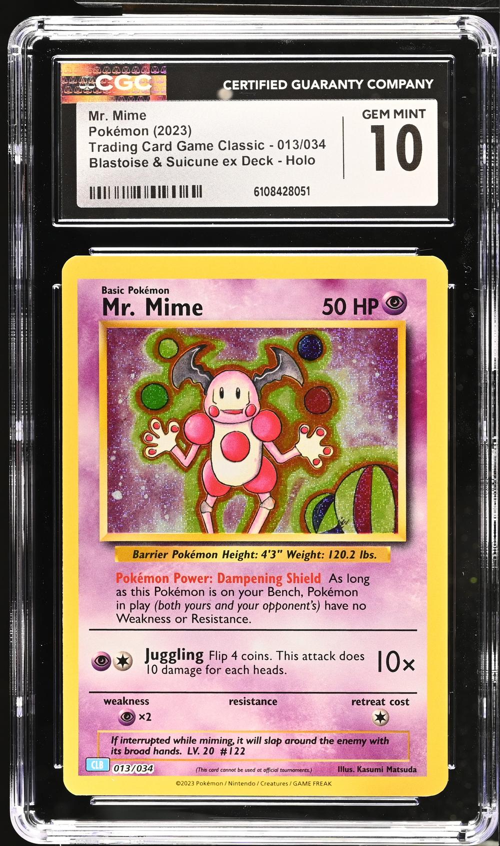 2023 Mr. Mime - Pokémon Trading Card Game Classic - CLV, CLC, CLB